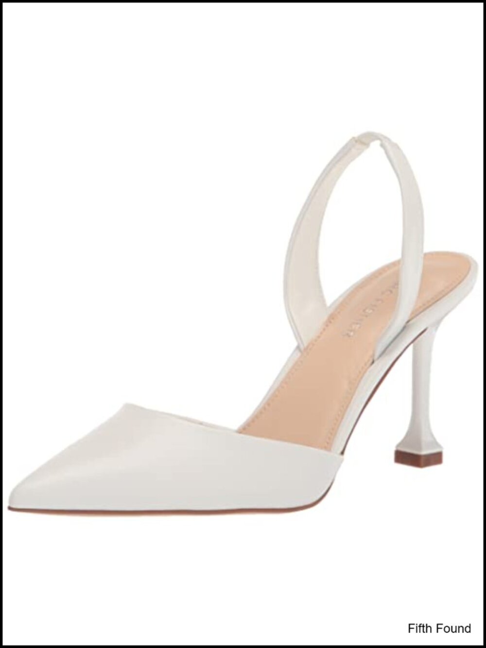 Marc Fisher Hadya Pointed Toe Slingback Stiletto Heel Dress Pump